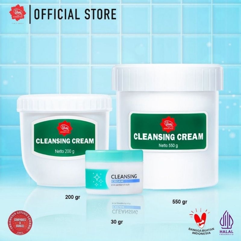 Jual Viva Cleansing Cream Deep Cleansing Shopee Indonesia