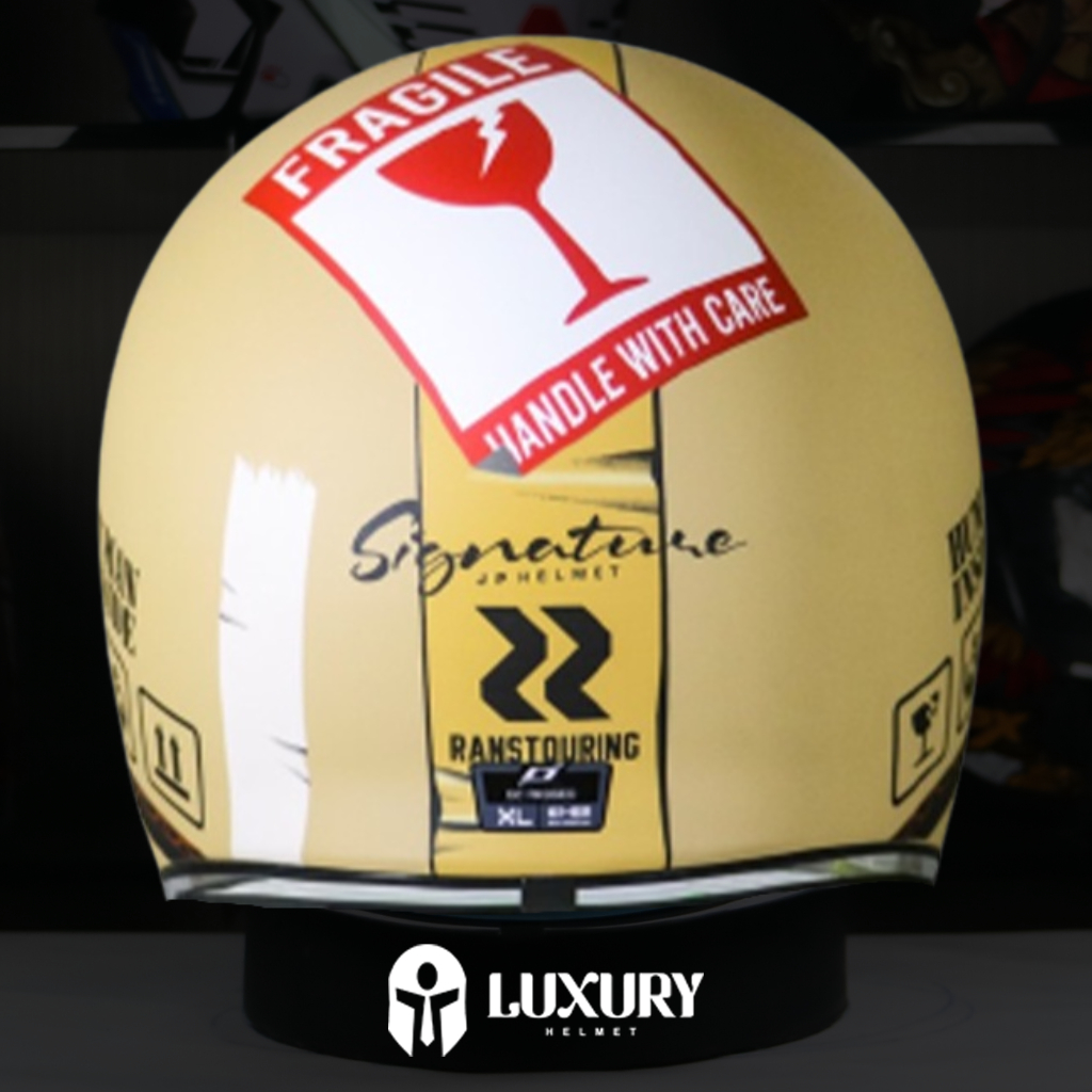 Jual Helm Cakil Fullface JP Retro Signature Human Inside Rans | Shopee ...