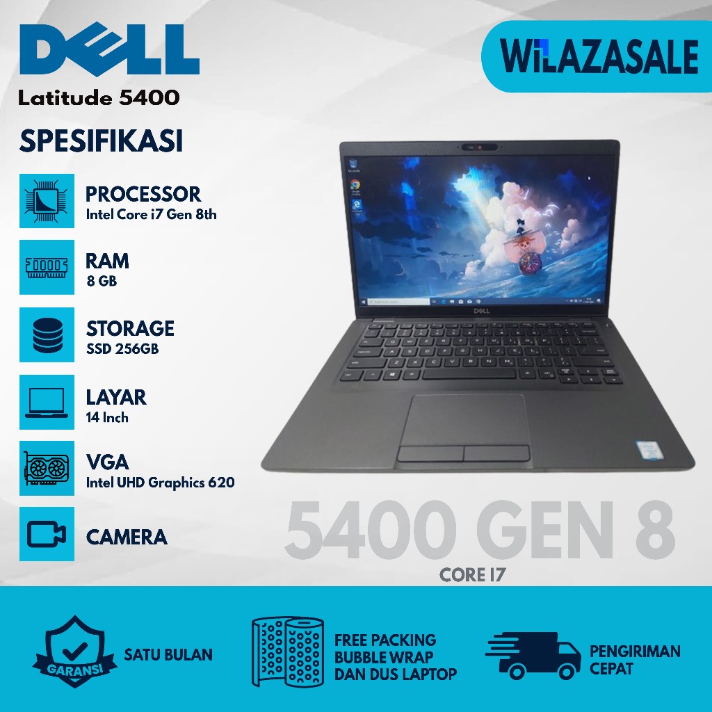 Jual Laptop Bekas Dell Latitude 5300 Core I5 2in1 Shopee Indonesia 5639