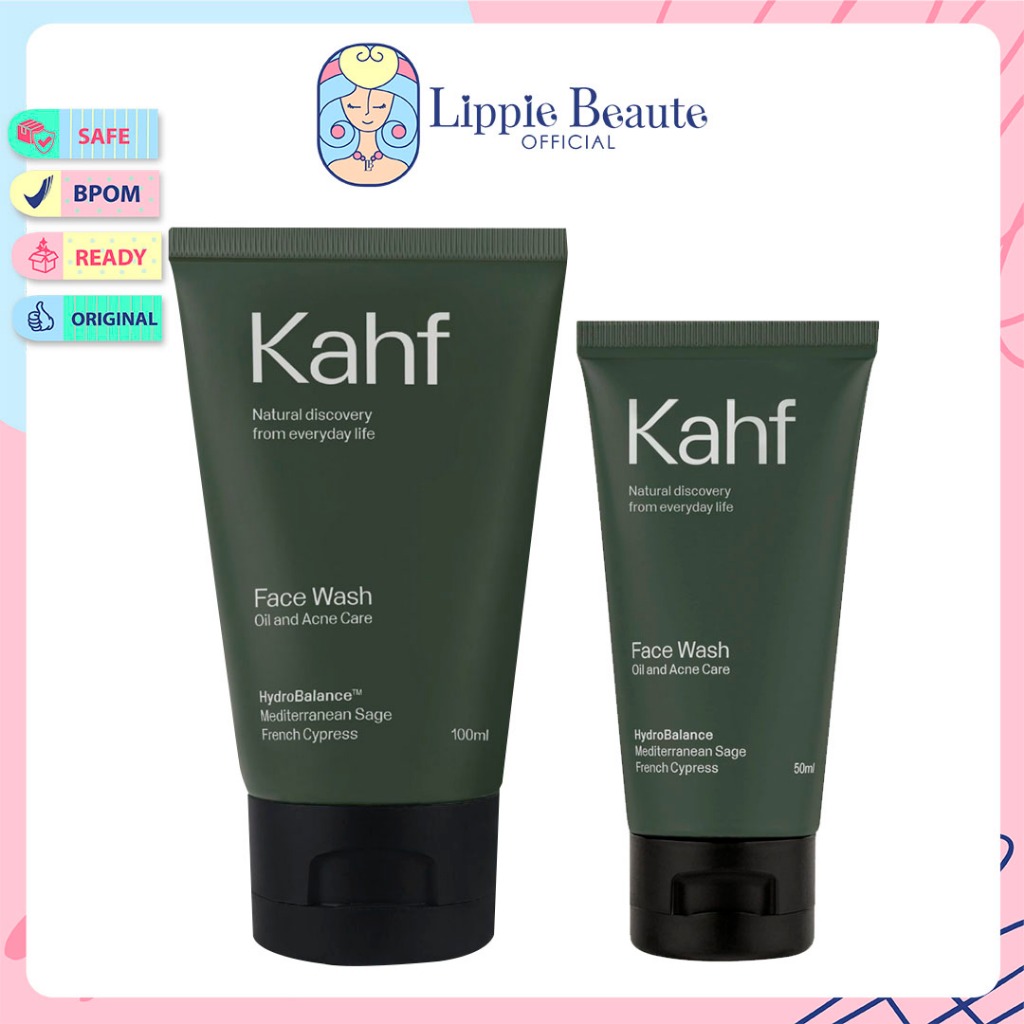 Jual KAHF - Oil and Acne Care Face Wash 100 ml | Shopee Indonesia