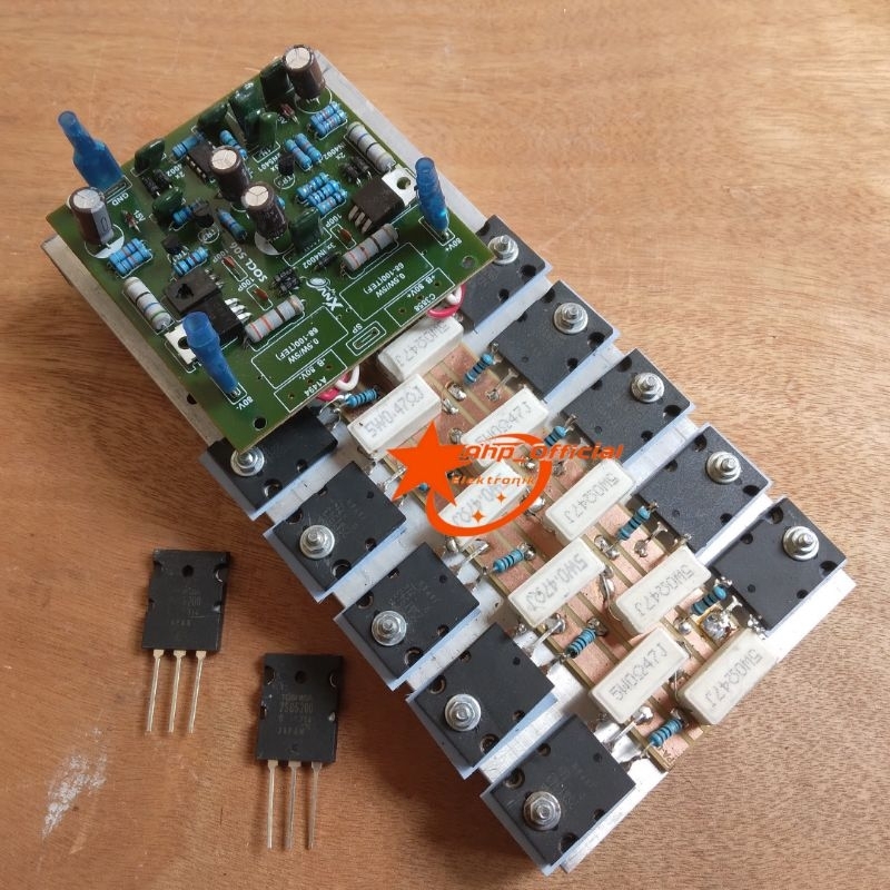 Jual Driver Socl 506 plus final 5 set transistor TOSHIBA 2SC5200