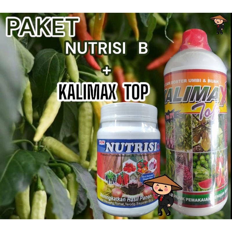 Jual Nutrisi B 500 Gram Kalimax Top 1 L Pupuk Nutrisi Buah Dan