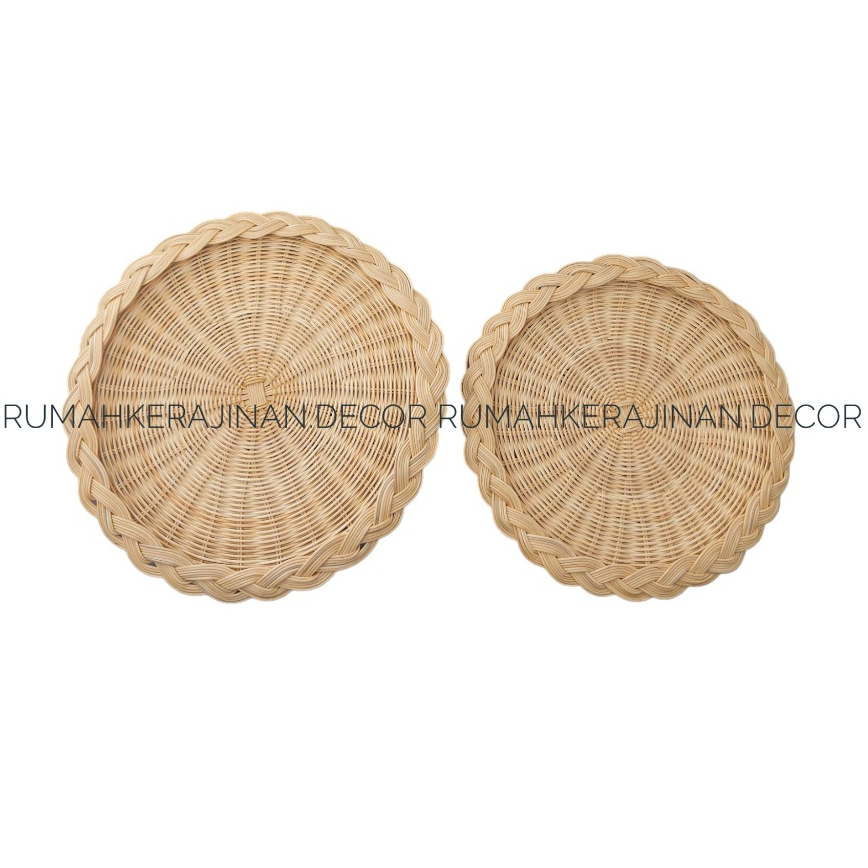 Jual placemat rotan/hiasan dinding/dekorasi ruangan/perlengkapan foto ...