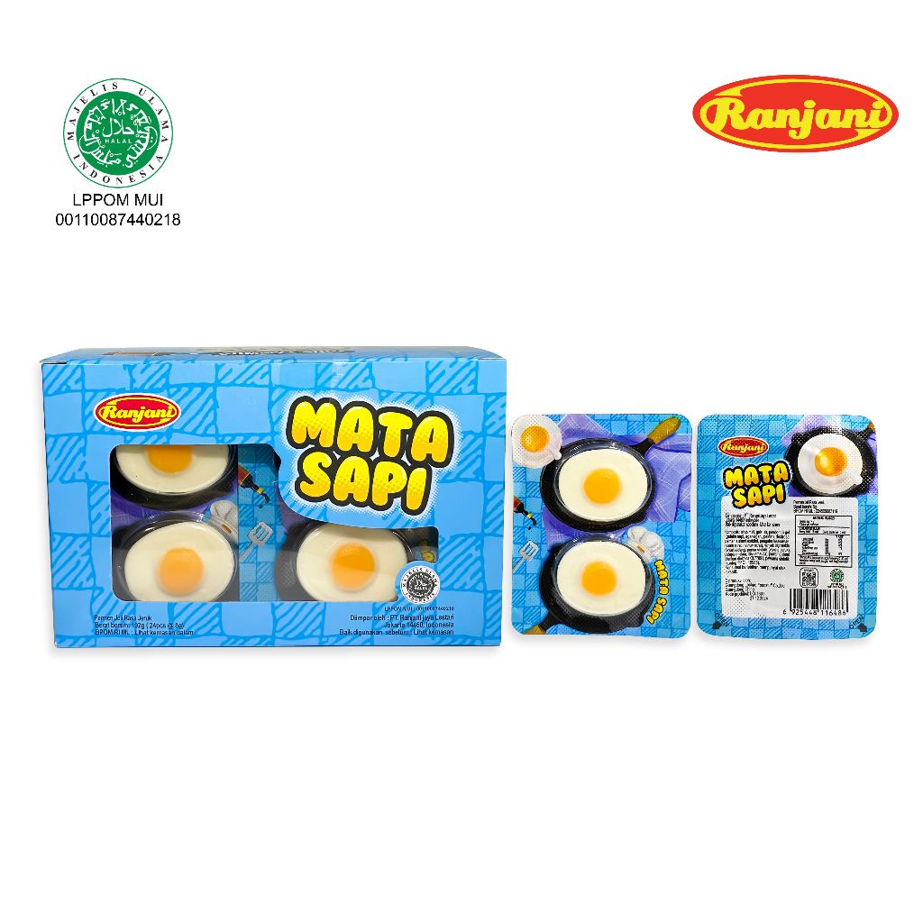 Jual Gummy Mata Sapi Permen Ranjani | Shopee Indonesia
