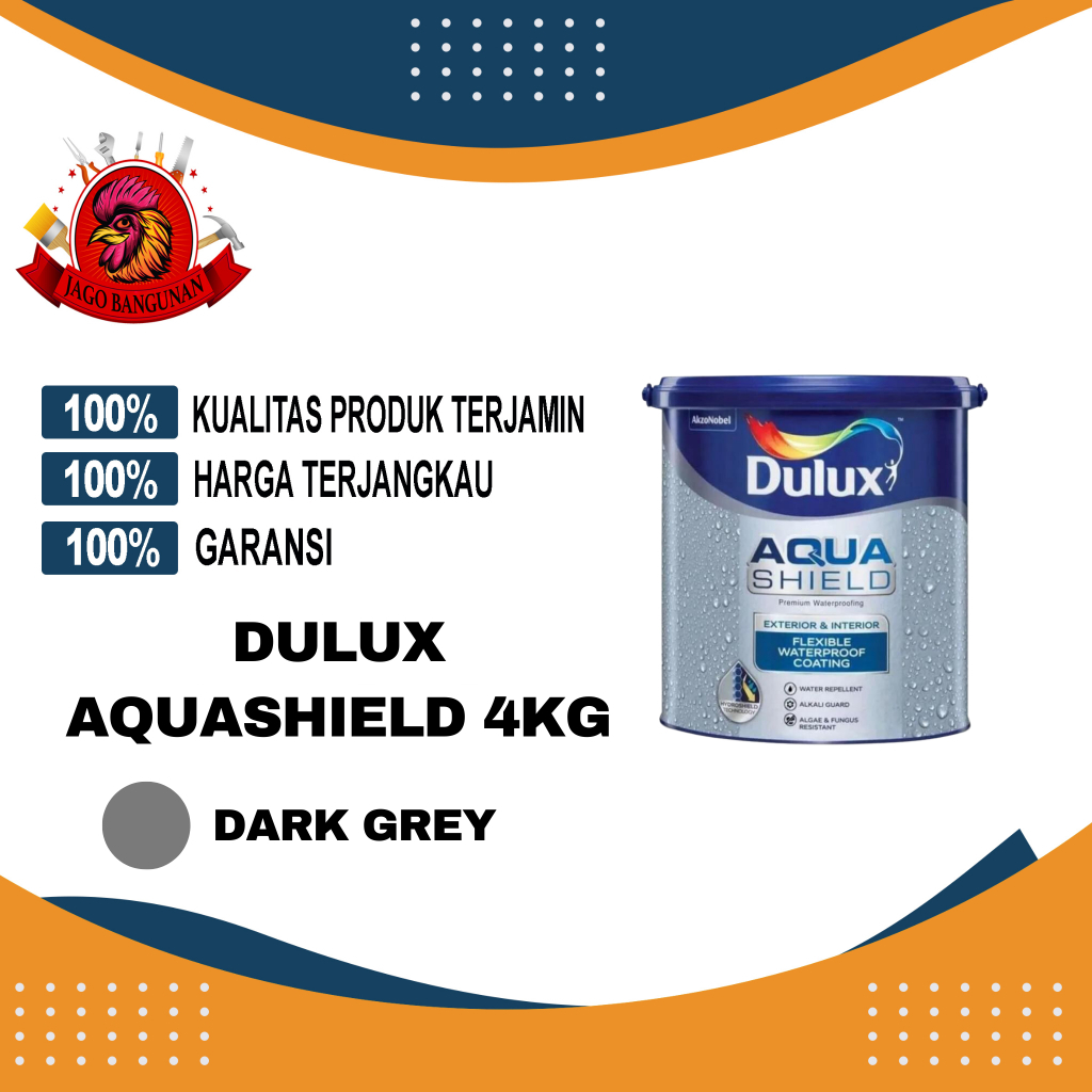 Jual Cat Tembok Aquashield Dulux Shopee Indonesia 9910