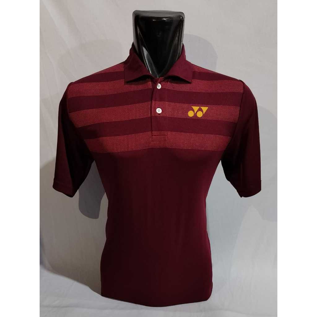 Jual Pakaian olahraga berkerah Baju badminton dri fit milano YNX005