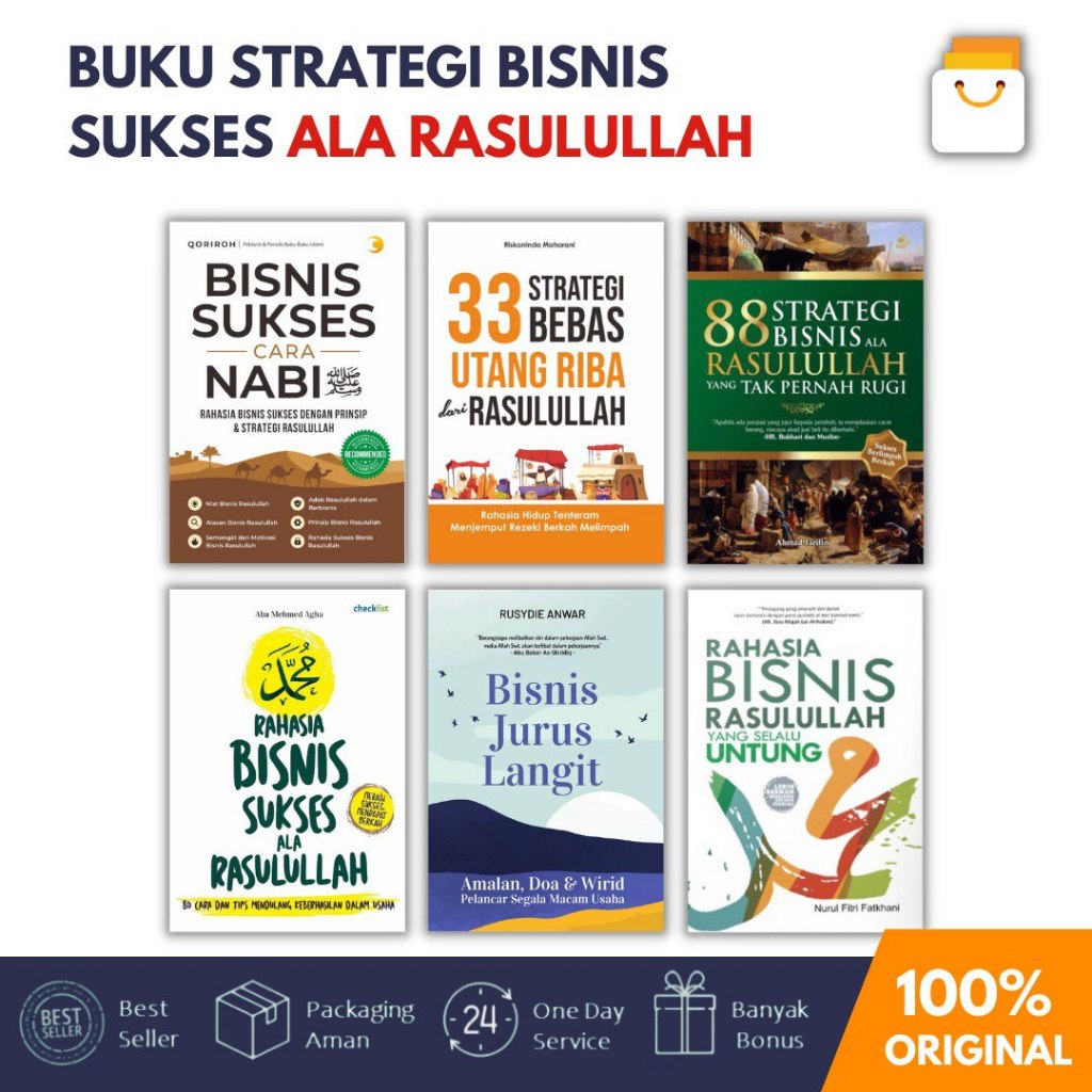 Jual Buku Strategi Bisnis Sukses Ala Rasulullah / Buku Bisnis / Buku ...