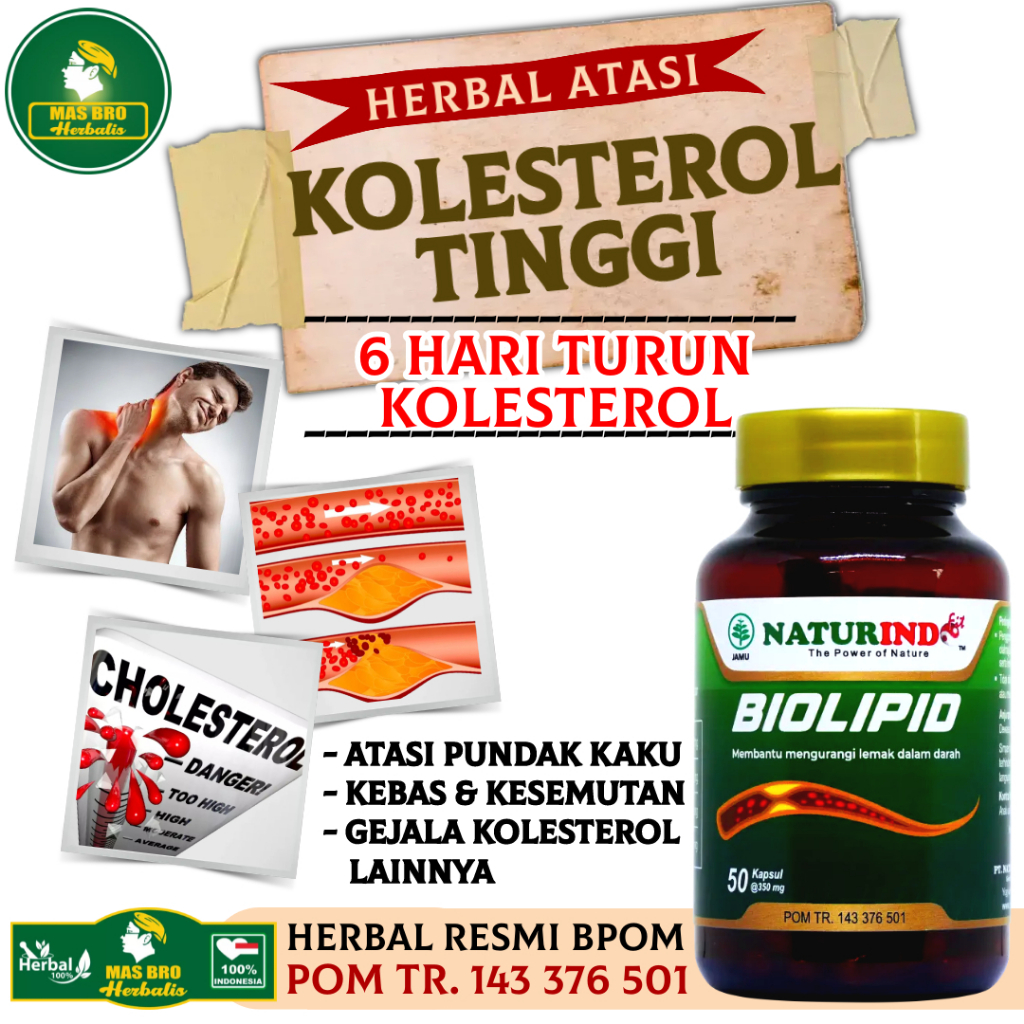 Jual Biolipid Obat Kolesterol Paling Ampuh Kolestrol Kebas Kesemutan ...