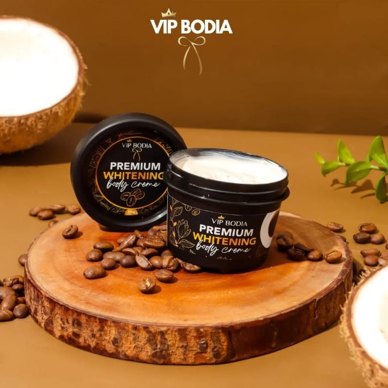 Jual Vip Bodia Perfect Whitening Body Cream Expert Collagen Shea Butter ...