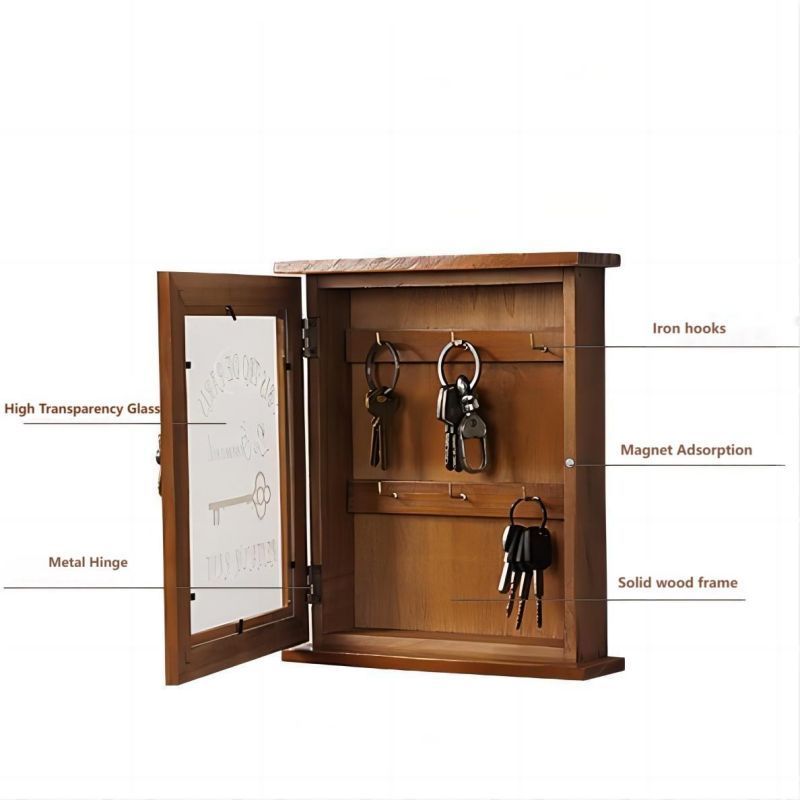Jual Box Tempat Kunci Dinding London Kayu Key Box Key Organizer ...