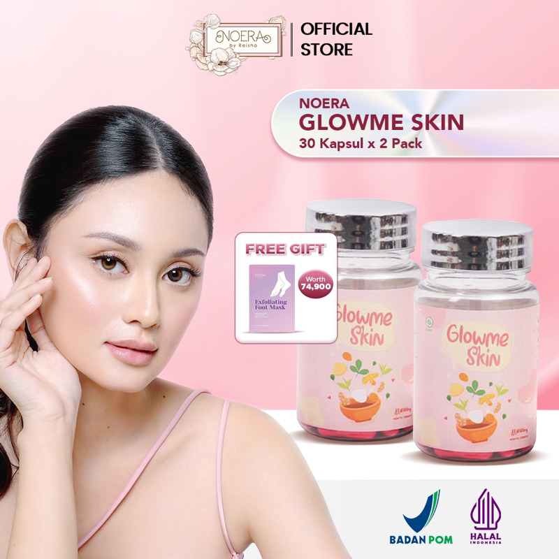 Jual Paket Botol Noera Whitening Capsule Noera Glow Me Skin X