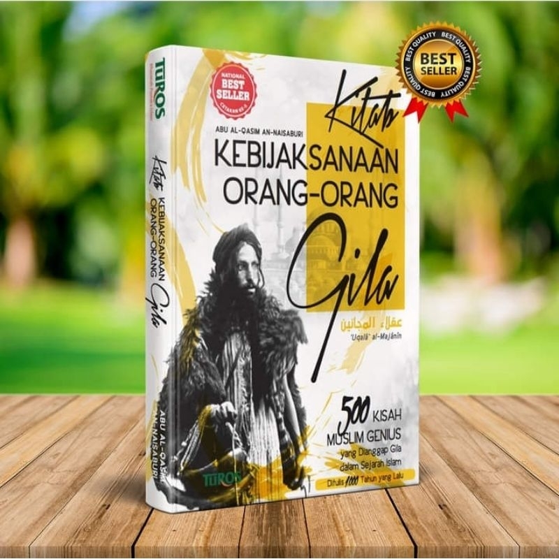 Jual KITAB KEBIJAKSANAAN ORANG ORANG GILA ORIGINAL HARD COVER | Shopee