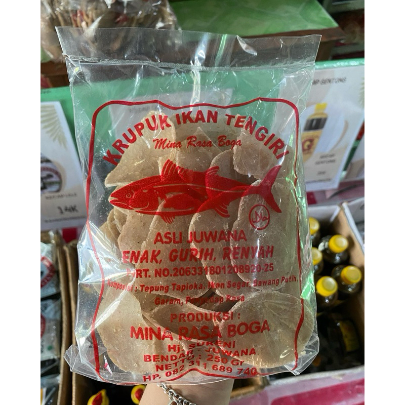 Jual Kerupuk Ikan Tenggiri 250gram Shopee Indonesia