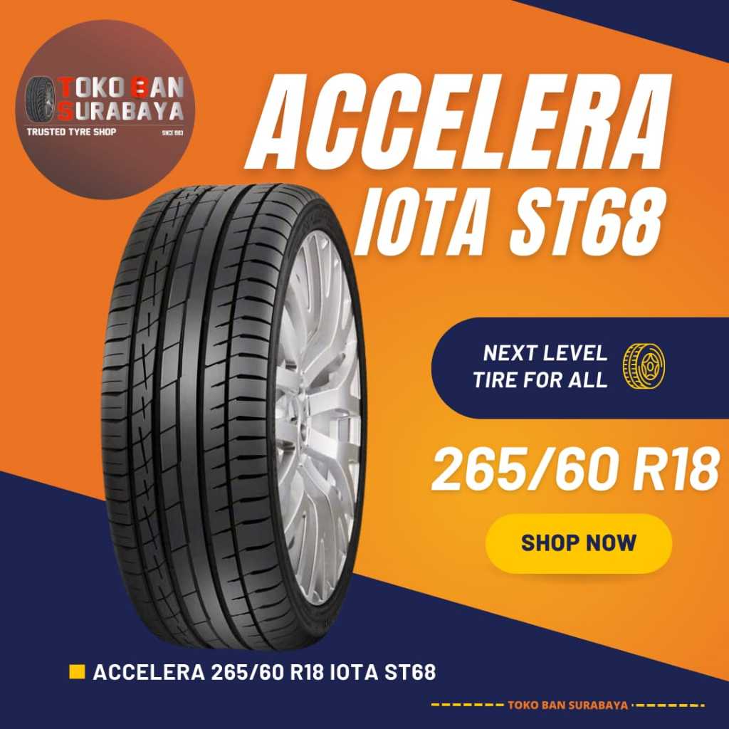 Jual ban mobil Accelera 265/60 R18 26560R18 26560 R18 265/60R18 265/60 ...