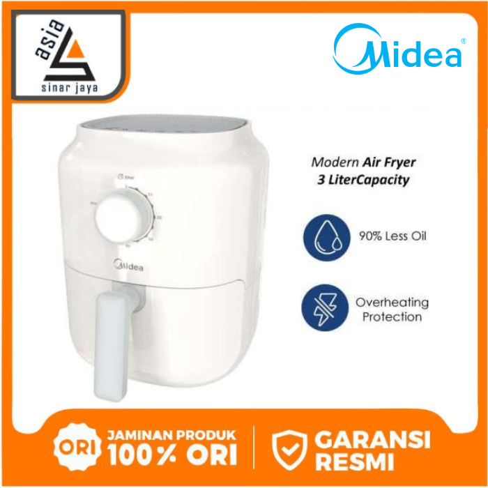 Jual Midea Air Fryer MF TN30A (W) - Kapasitas 3 L - Penggoreng Tanpa ...