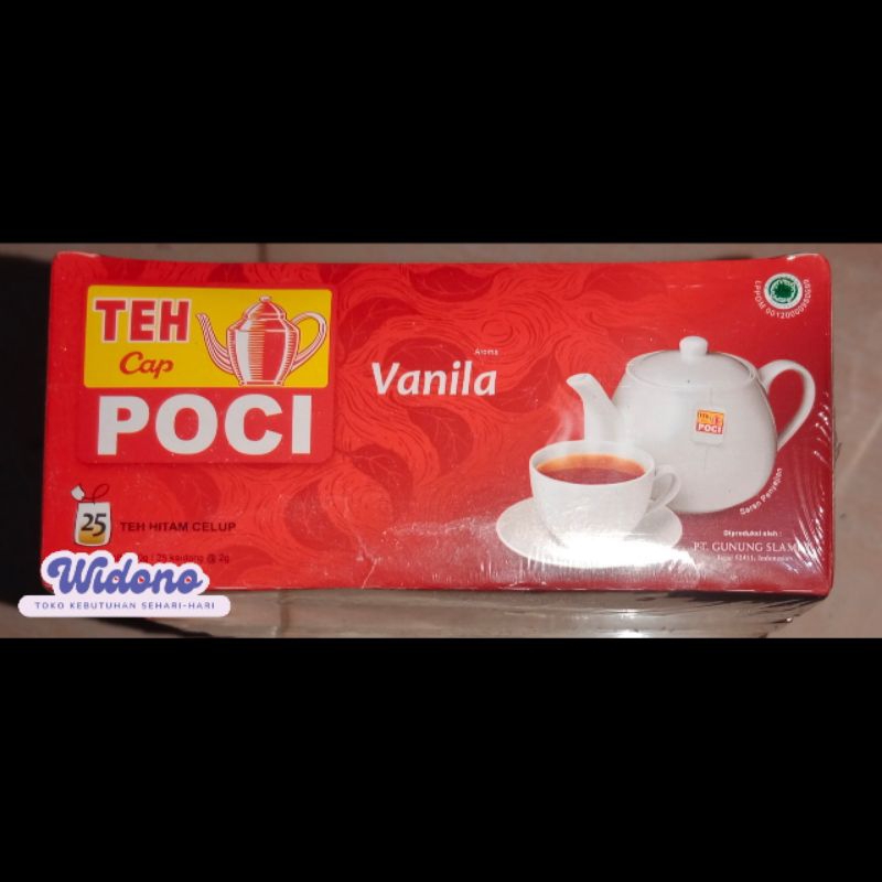 Jual Teh Poci Original Tea Cap Poci Celup 25 Kantong 5 Packs Shopee Indonesia 4781