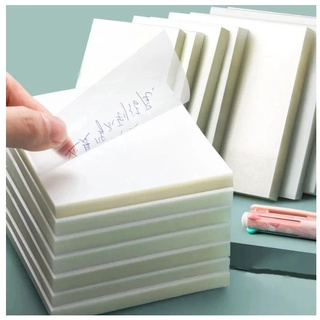 Jual Kertas Notes Transparan 50 Lembar Label Stickers PET Kertas Memo ...