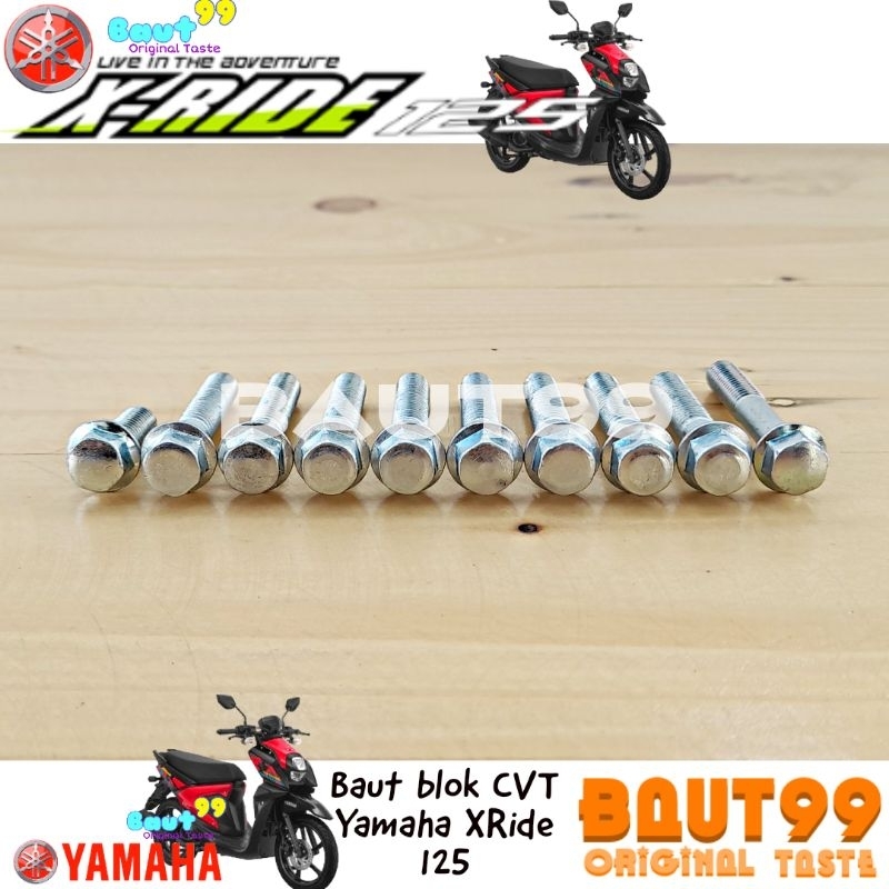 Jual Baut Fullset blok CVT Yamaha X Ride 125 | Shopee Indonesia