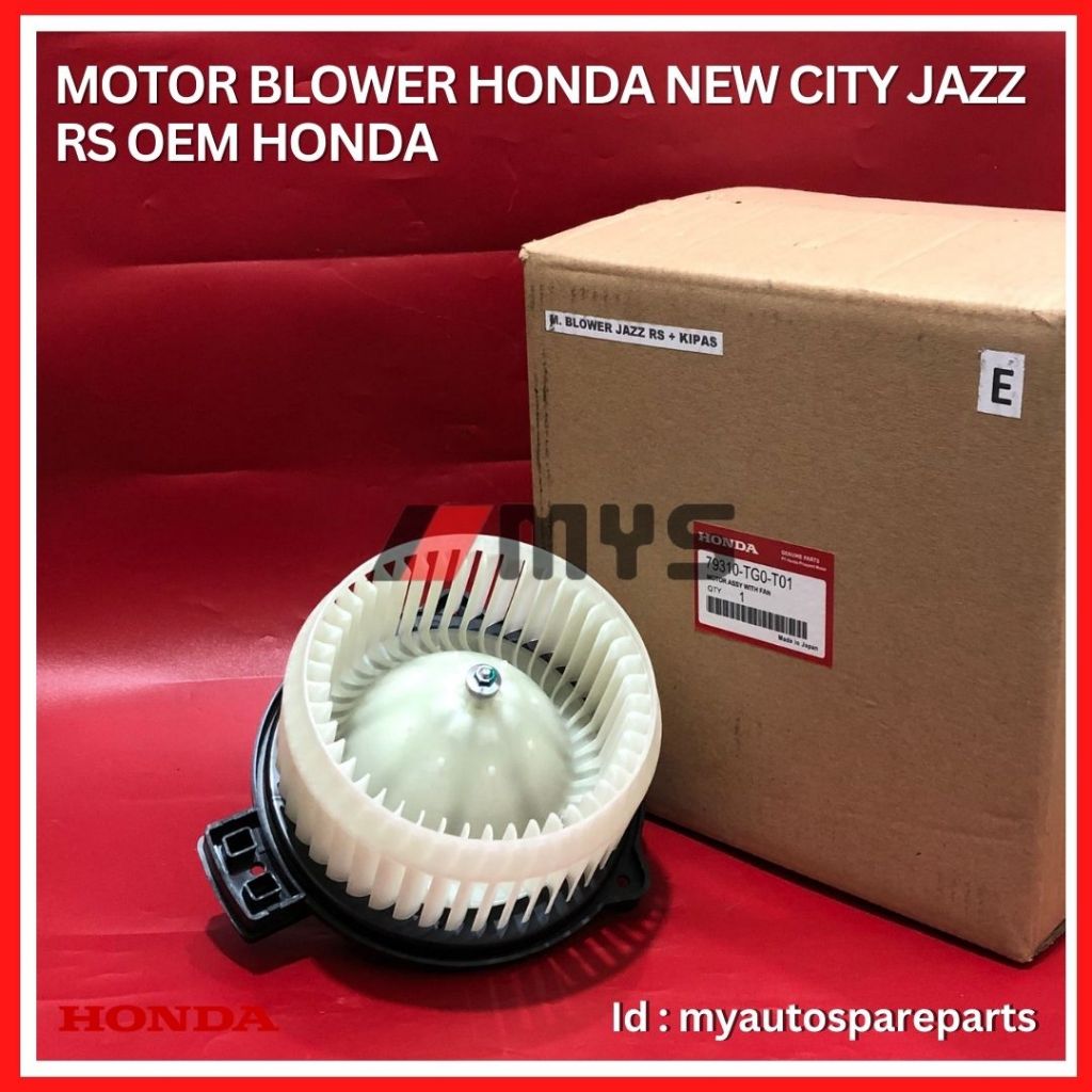 Jual Motor Blower Ac Mobil Honda New City Jazz Rs Oem Honda Shopee Indonesia