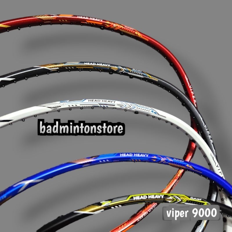 Jual RAKET BADMINTON HUNDRED VIPER 9000 ATTACK ORIGINAL | Shopee Indonesia