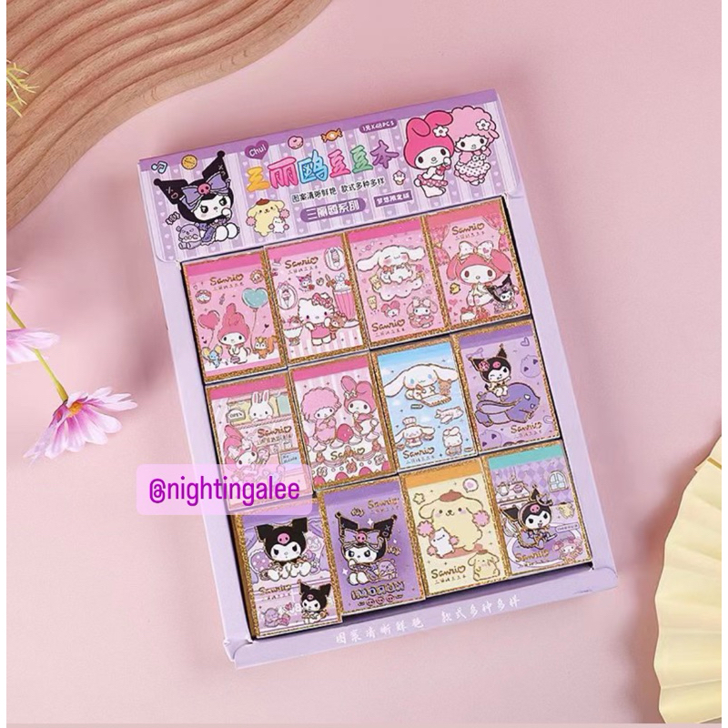 Jual BUKU STIKER NOTES SANRIO 1pcs 24Lbr 6x4cm | Shopee Indonesia