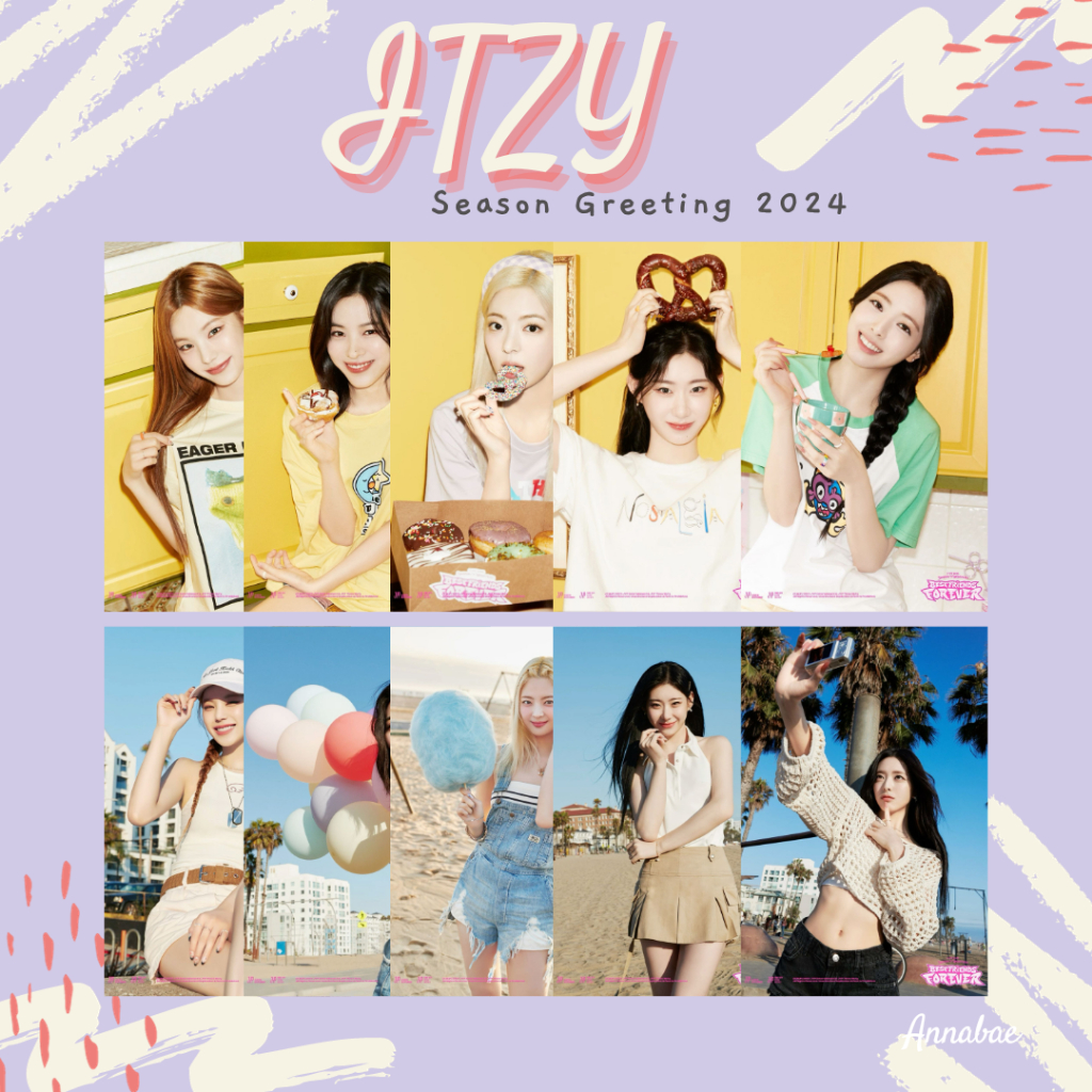 Jual Poster ITZY Season Greeting 2024 Shopee Indonesia