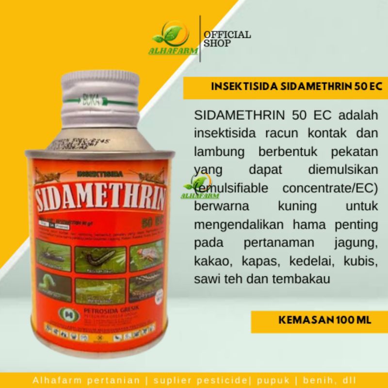 Jual Insektisida Sidamethrin 50 Ec 100 Ml Kemasan Pabrik Shopee Indonesia