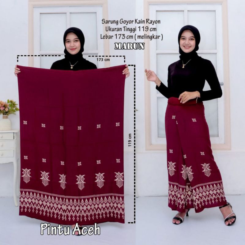 Jual Sarung Wanita Sarung Batik Aqil Sarung Santri Putri Motif Kekinian