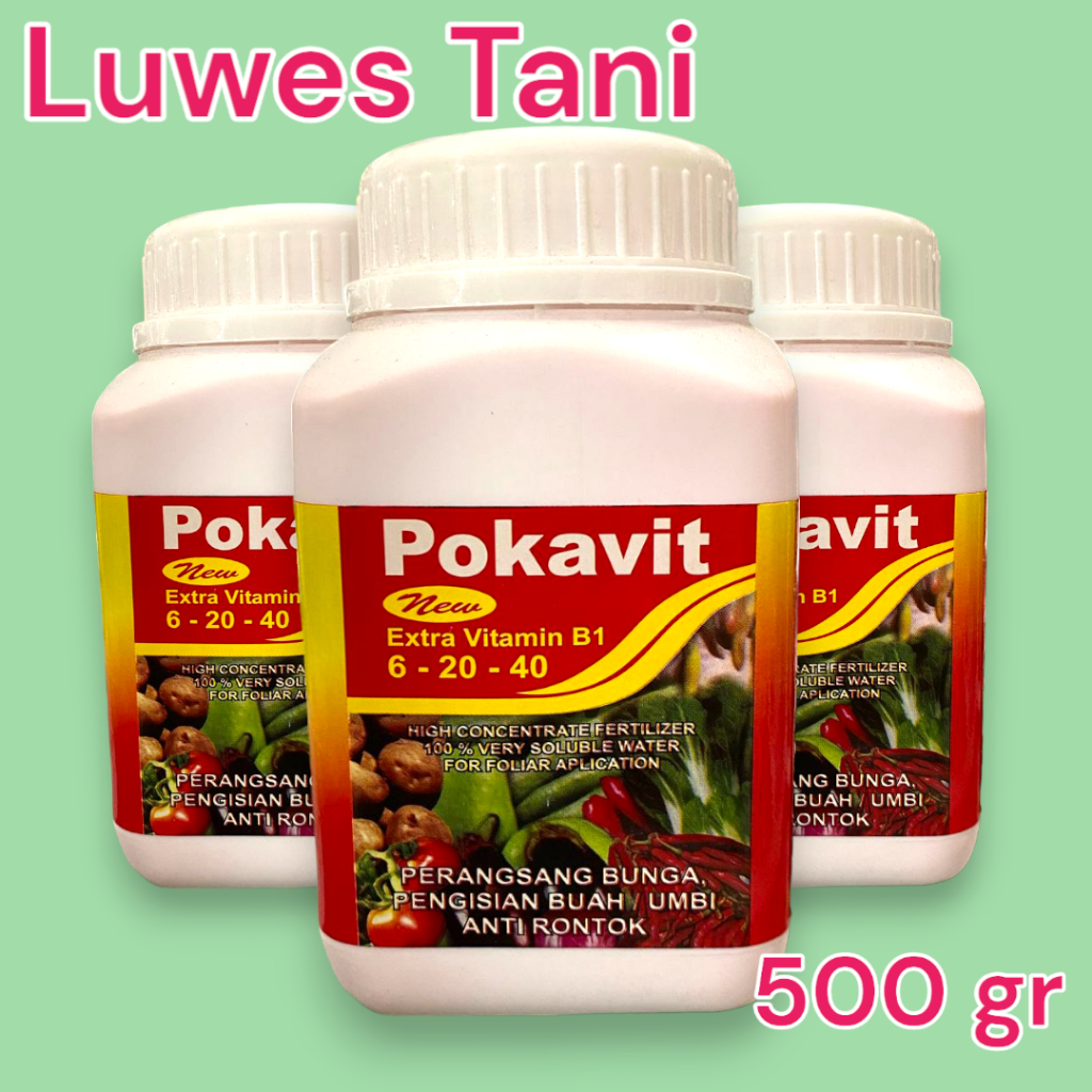 Jual Pupuk POKAVIT B 500 gr PEMBUAH | Shopee Indonesia