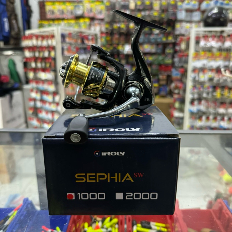 Jual Reel Spinning Iroly Sephia SW | Carbon | Shopee Indonesia