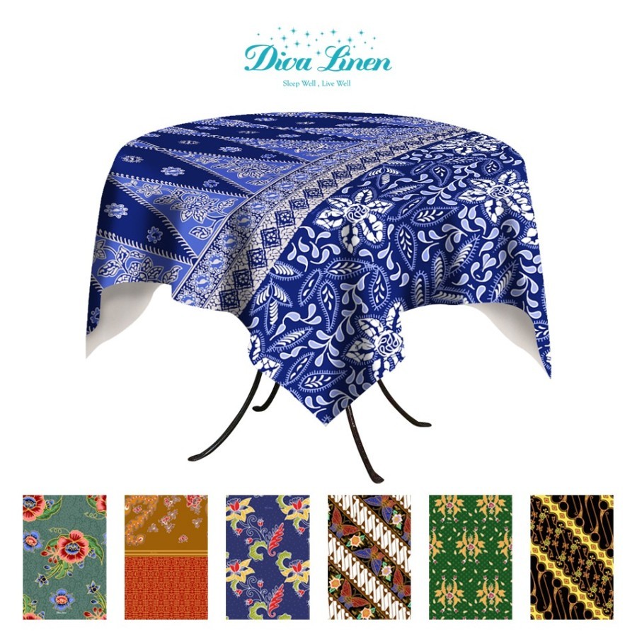 Jual TAPLAK MEJA SERBAGUNA MOTIF BATIK UKURAN 100 X 120 CM | Shopee ...