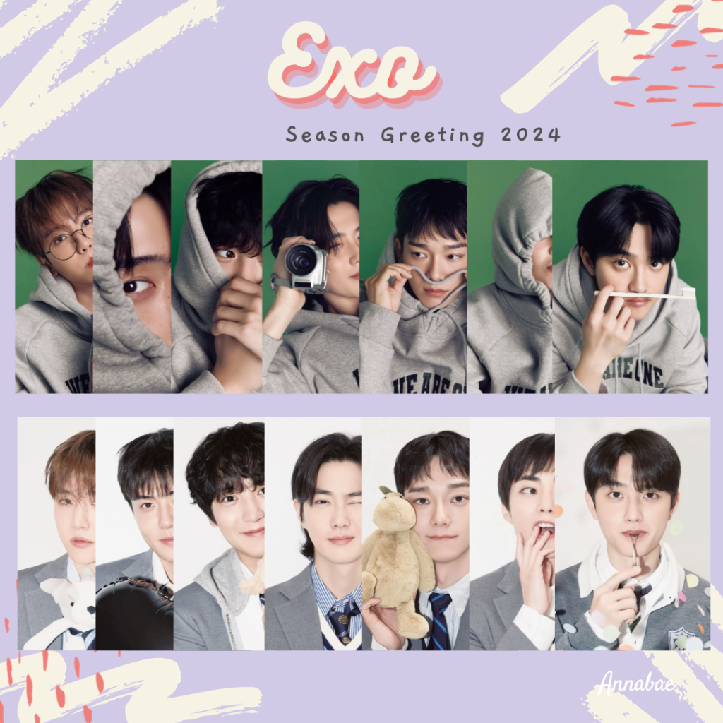 Jual Poster EXO Season Greeting 2024 Shopee Indonesia