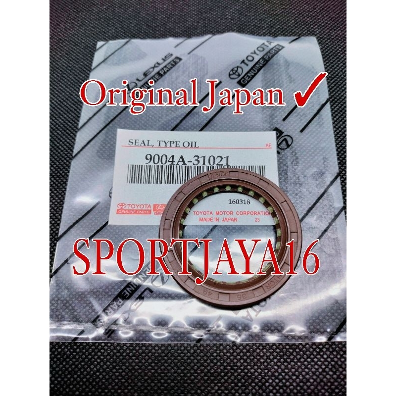 Jual Oil Sil Seal Kruk As Depan Cover Timing Avanza Xenia Rush Terios Grandmax Luxio Japan