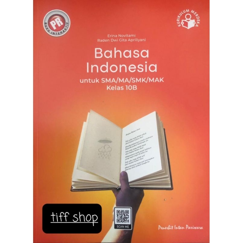 Jual Buku Bahasa Indonesia Kelas 10 Semester 2 10b Xb Kurikulum