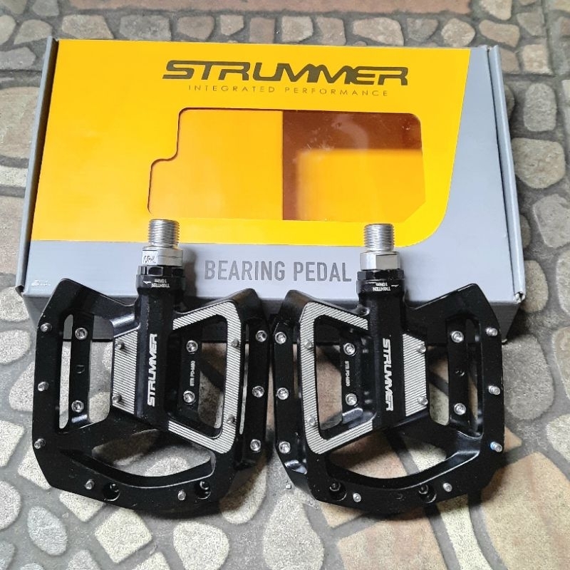 Jual PEDAL SEPEDA MTB STRUMMER 80 HITAM ALLOY | Shopee Indonesia