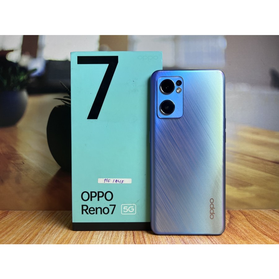 Jual OPPO RENO 7 5G 8/256GB SECOND FULLSET | Shopee Indonesia
