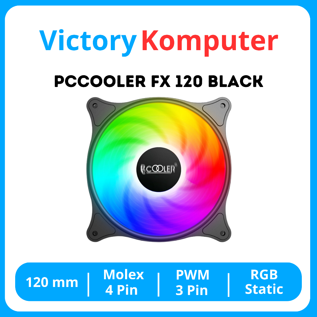 Jual Fan Casing PCCooler FX1203 PC Cooler FX120 Fan Case Komputer