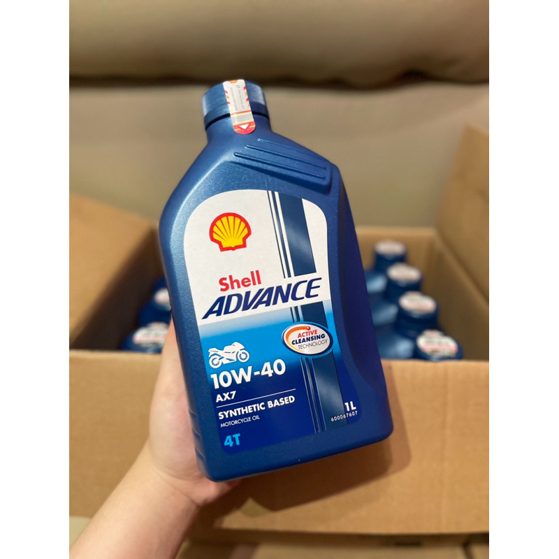 Jual Shell Advance AX7 10W-40 1L (DIJAMIN ORIGINAL) | Shopee Indonesia