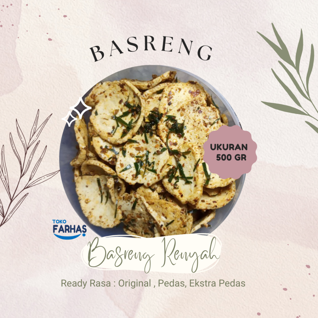 Jual Basreng Kemasan Toples Ukuran 500 gr | Shopee Indonesia