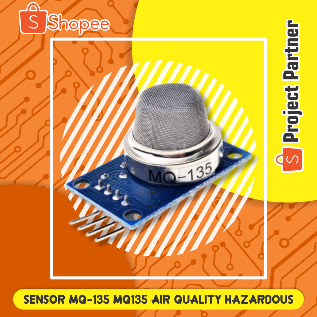 Jual Sensor MQ-135 MQ135 Gas Kualitas Udara Air Quality Hazardous ...