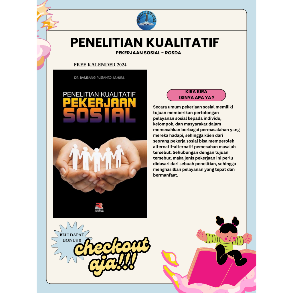 Jual Penelitian Kualitatif Pekerjaan Sosial - Bambang Rustanto | Shopee ...