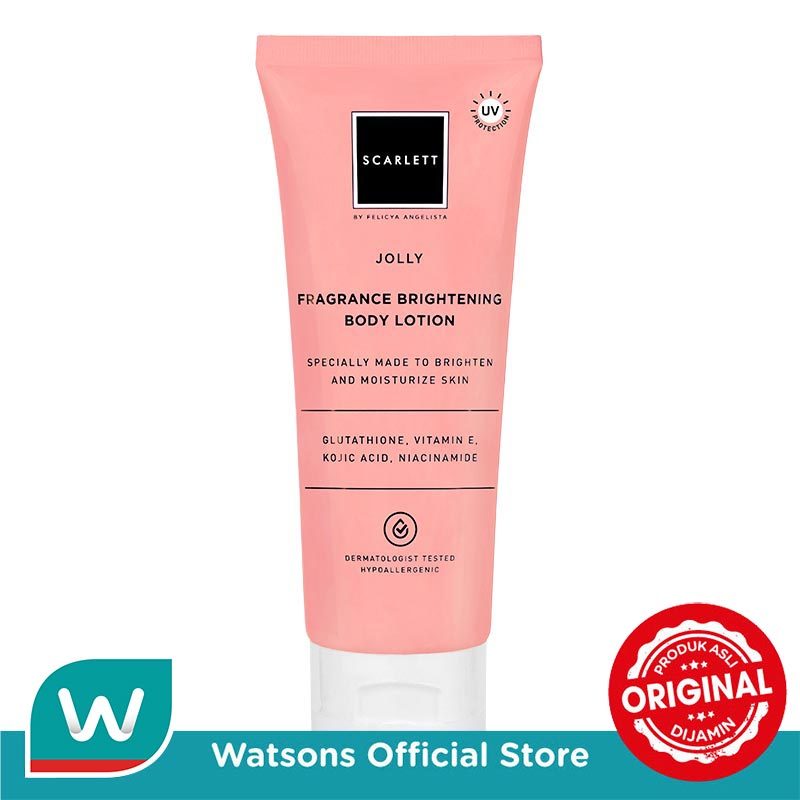 Jual SCARLETT Scarlett Brighthening Fragrance Body Lotion Jolly Tube