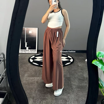 Kulot Jersey Lalisa Highwaist Bahan Jersey Premium Ukuran Standar Dan Jumbo (Bisa Buat Ibu
