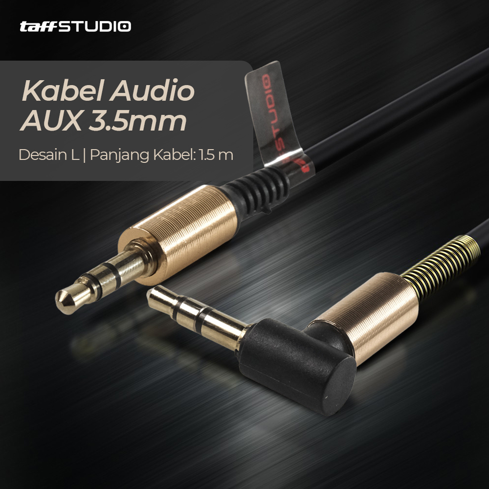 Jual KABEL AUDIO SPRING AUX 3.5MM L JACK 1.5MM | Shopee Indonesia