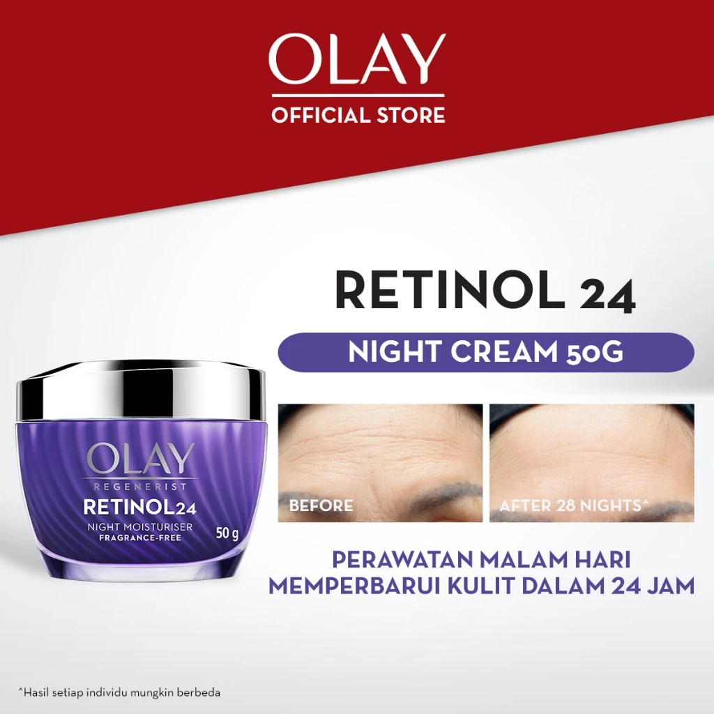 Pratinjau OLAY Regenerist Retinol 24 Niacinamide Night Moisturizer