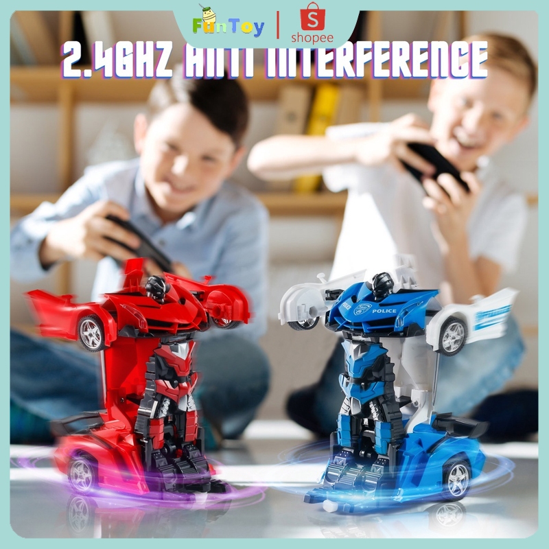 Jual FUNTOY 1:18 Rc Mobil Remote Control Mobil Sport Car Robot ...