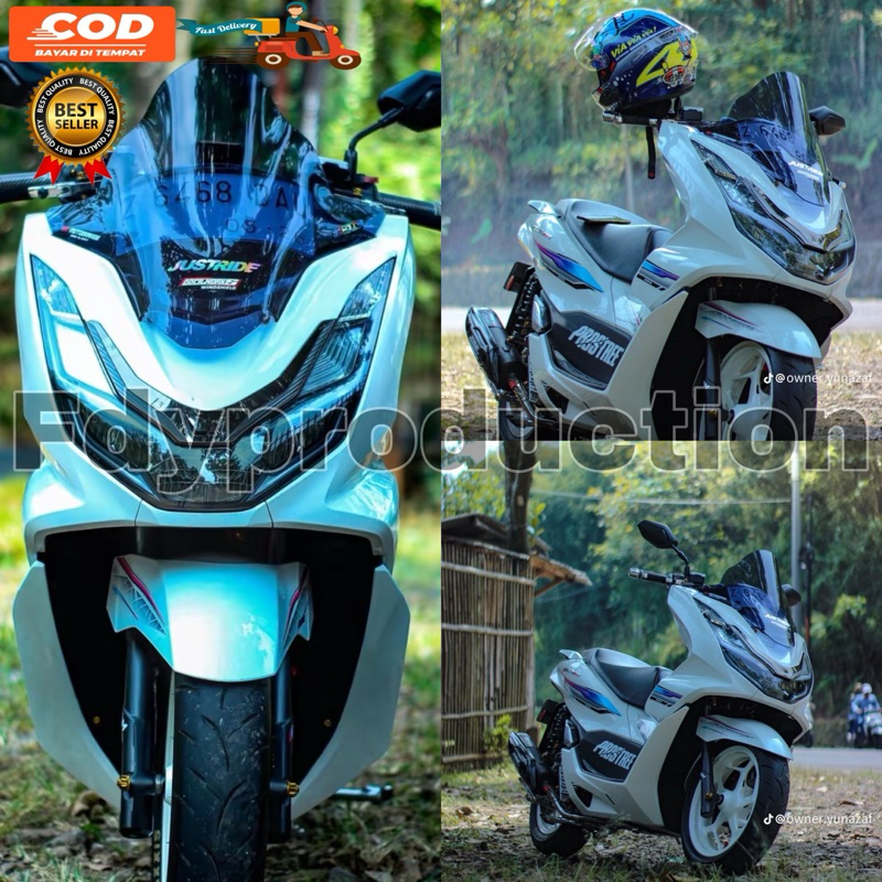 Jual Visor Pcx Jenong Dan Visor Pcx Standar Windshield Shopee Indonesia