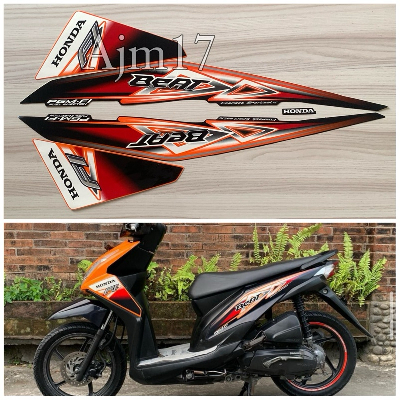 Jual STIKER STRIPING HONDA BEAT FI 2013 | Shopee Indonesia