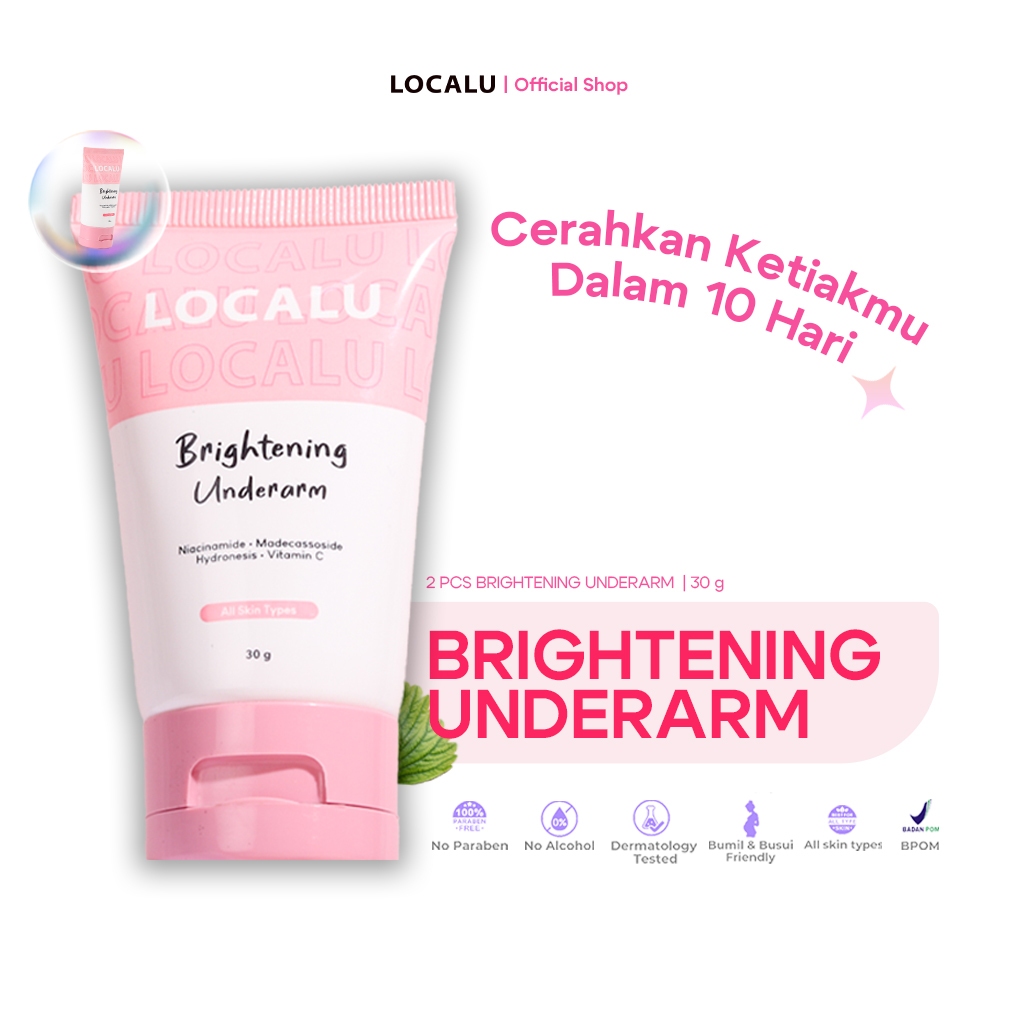 Jual Localu The New Brightening Underarm [Bundle 2 Produk] | Shopee ...