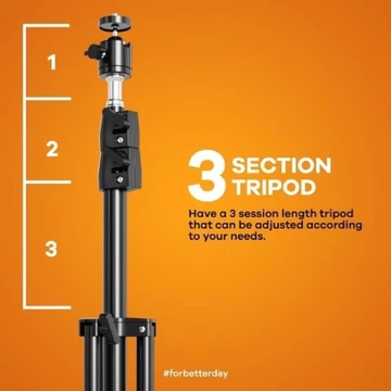 Tripod Jete H7 Tripod Universal Holder Tripod HP Tripod Handphone Tinggi 170CM